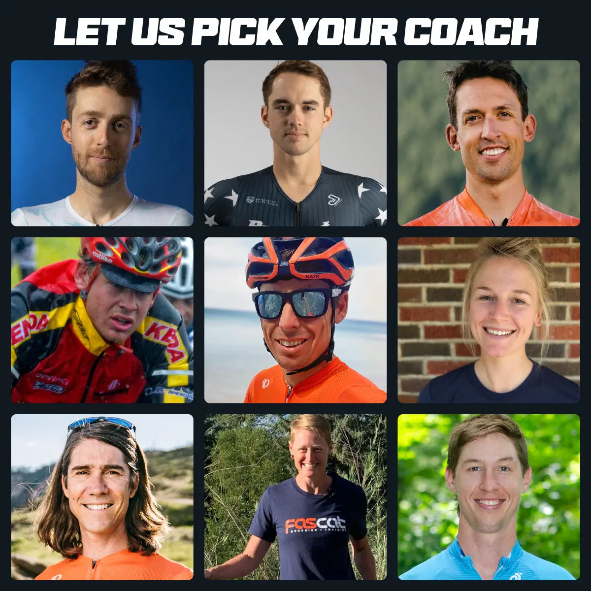Let Us Pick Your Coach 1