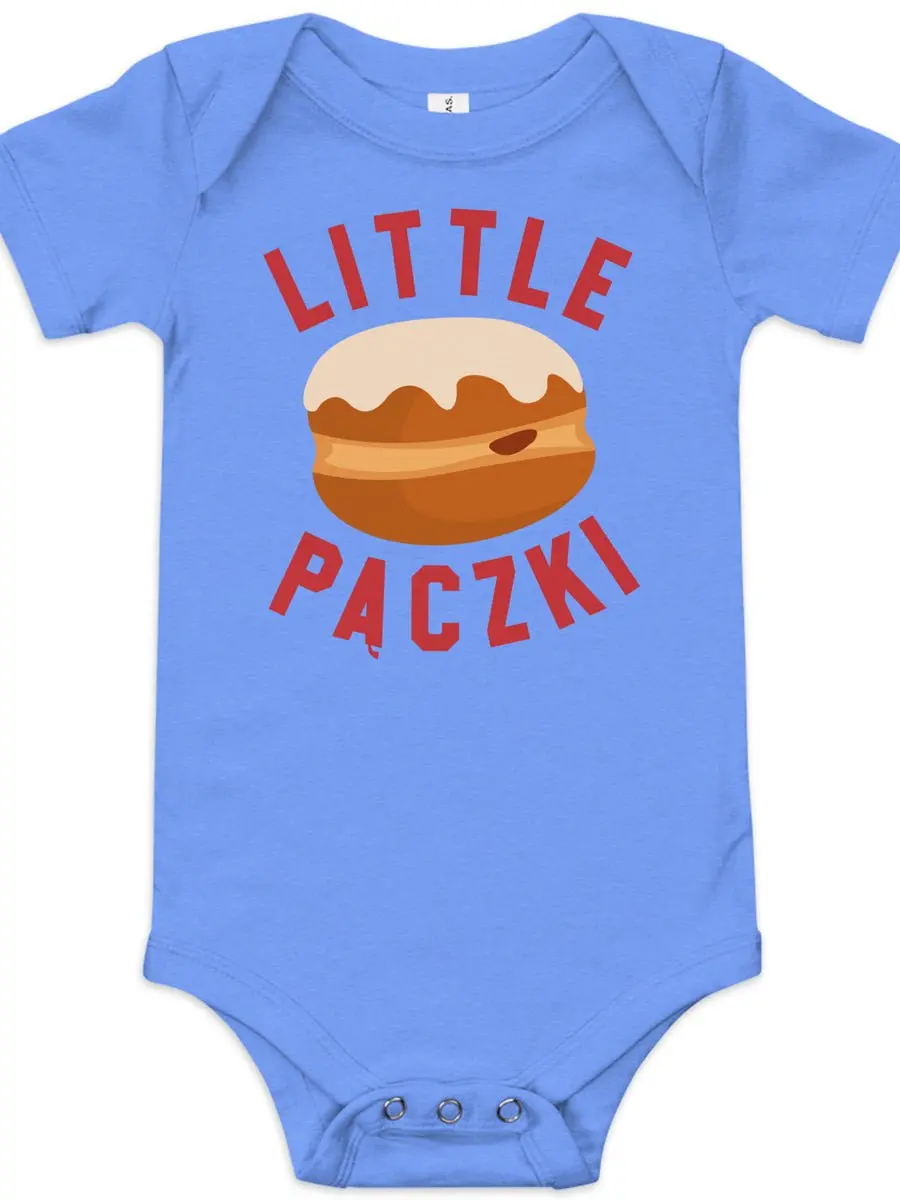 Little Paczki Baby Onsie - Blue 1