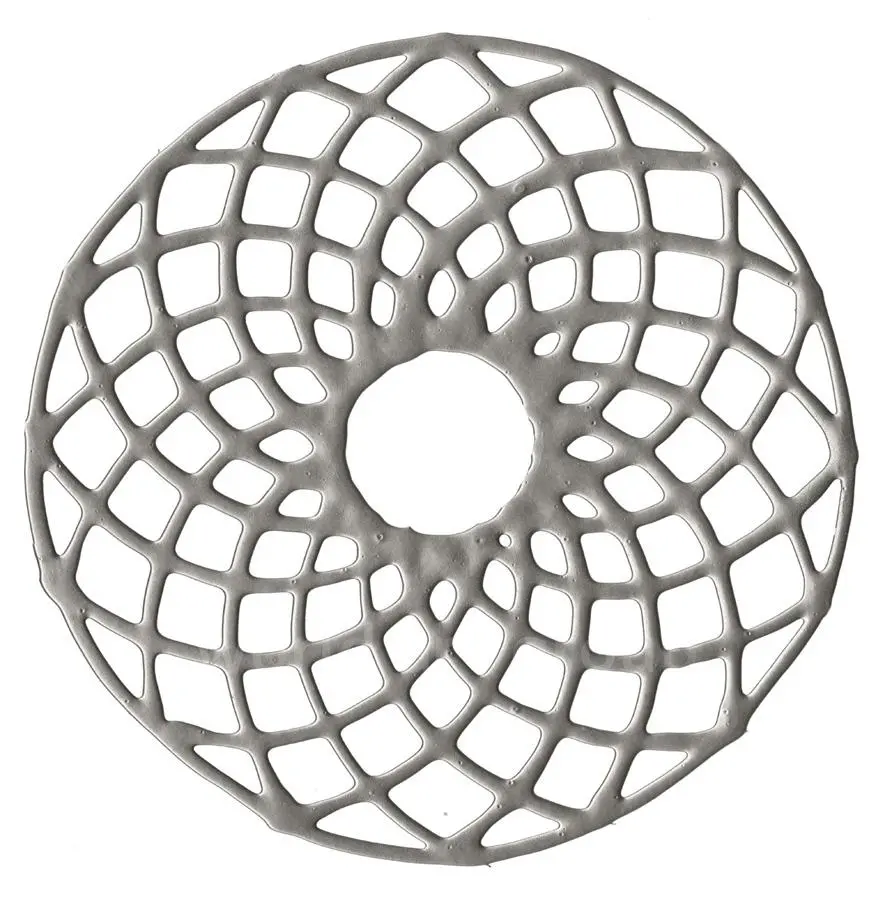 Decograph M Circle In Champagne 16In 1