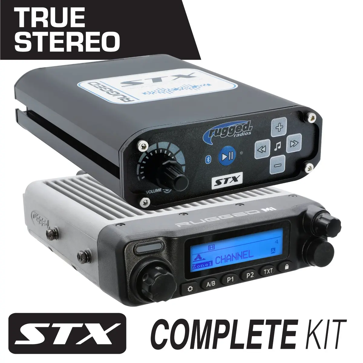 Stx Stereo Complete Master Communication Kit With Intercom And 2-Way Radio 1