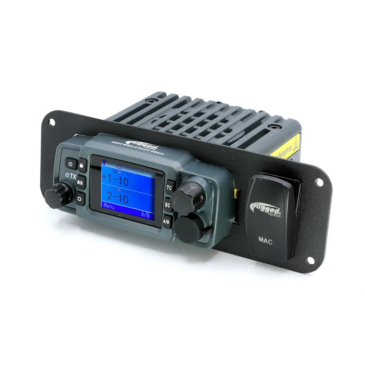 In-Dash Mount For Gmr25 / Abm25 Mobile Radios With Switch Hole 1