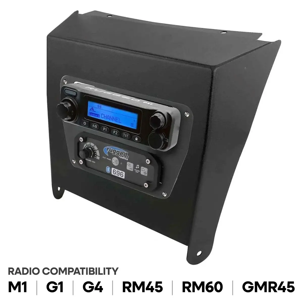Kawasaki Krx Multi-Mount Kit For Rugged Mobile Radios And Intercom 1