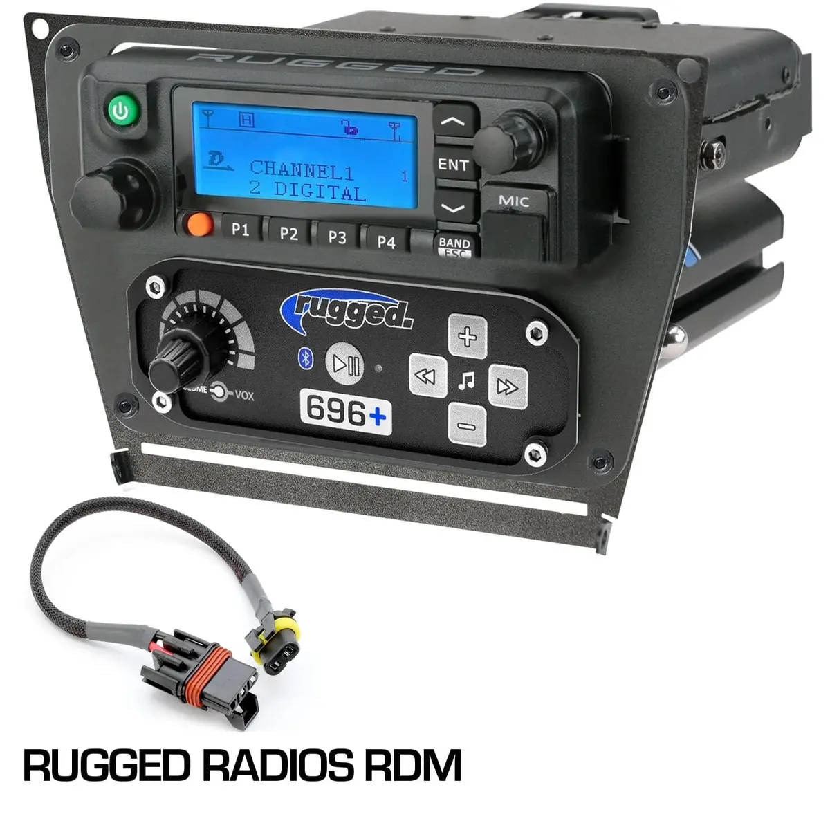 Polaris Rzr Pro Xp, Rzr Turbo R, And Rzr Pro R Dash Mount Radio And Intercom 4