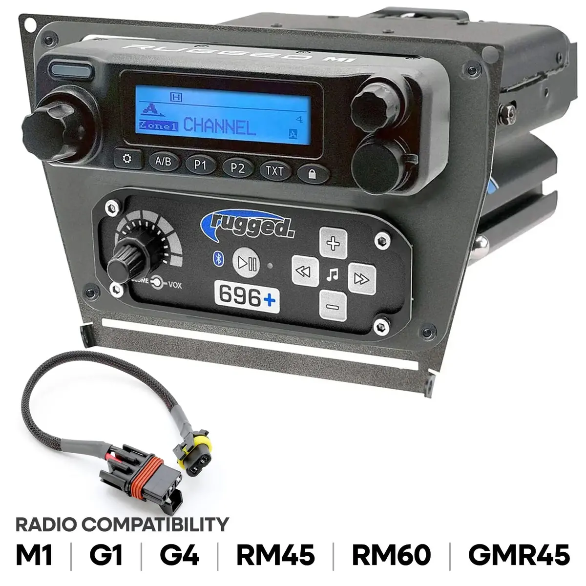 Polaris Rzr Pro Xp, Rzr Turbo R, And Rzr Pro R Dash Mount Radio And Intercom 2