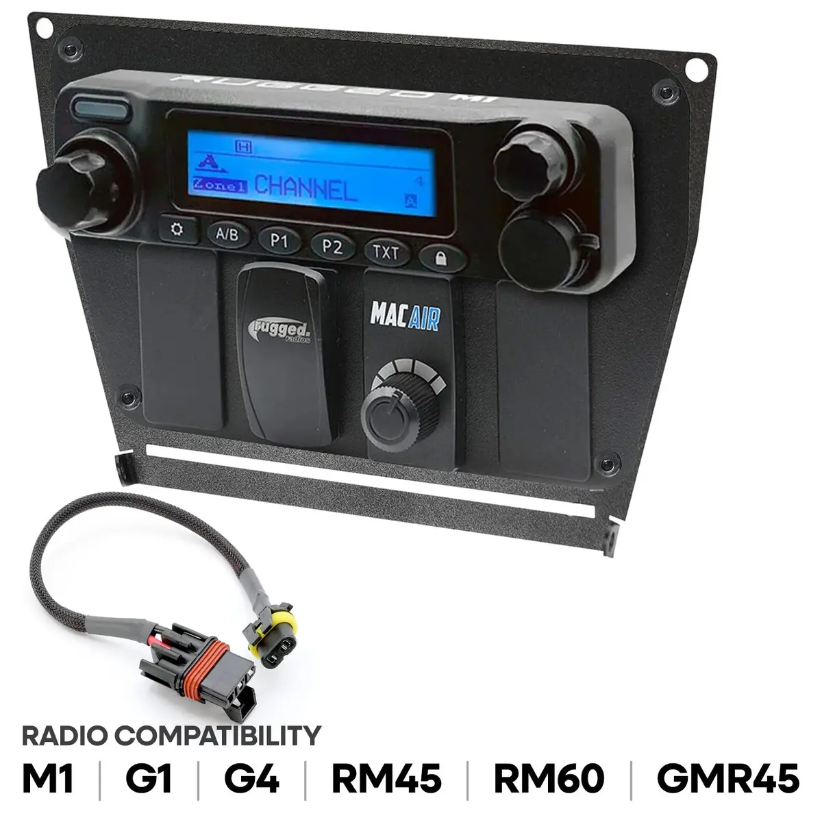 Polaris Rzr Pro Xp, Rzr Turbo R, And Rzr Pro R Dash Mount Radio And Intercom 2