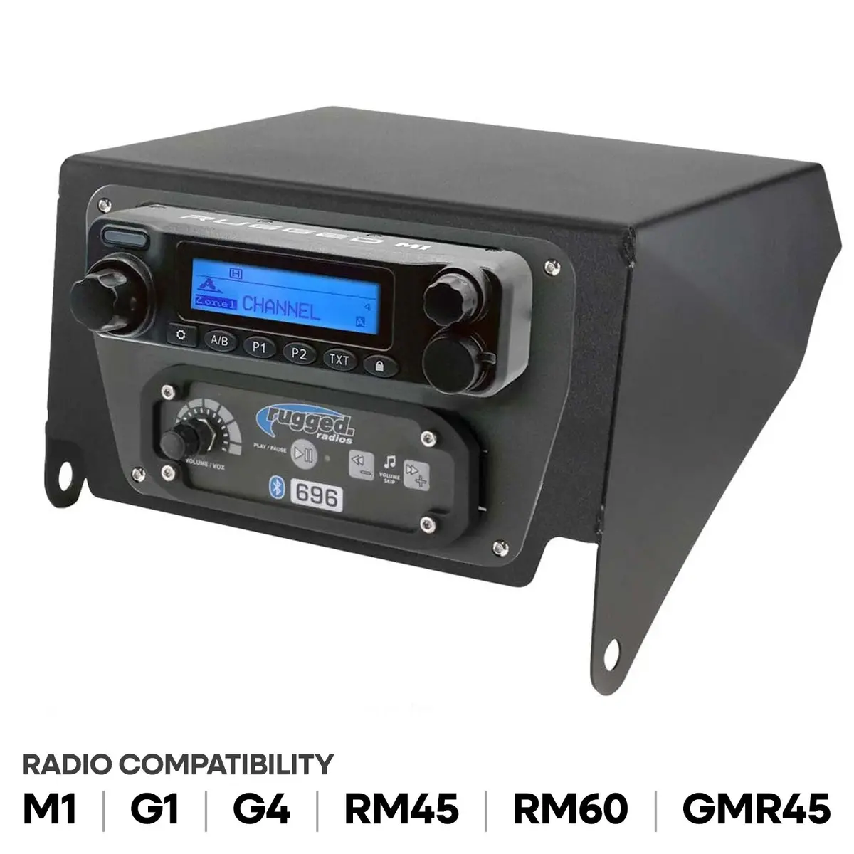 Can-Am X3 Multi-Mount Kit - Top Mount - For Rugged Utv Intercoms And Radios 1