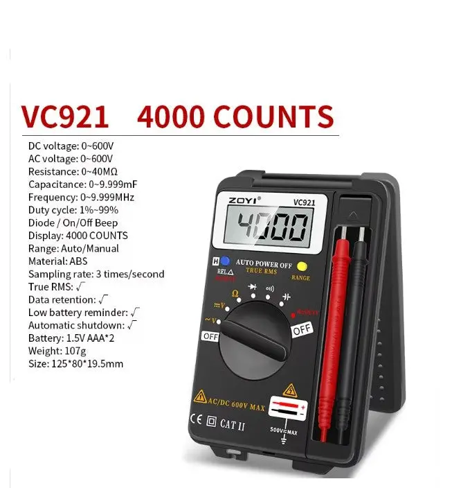 Pocket Portable Digital Multi Meter 1