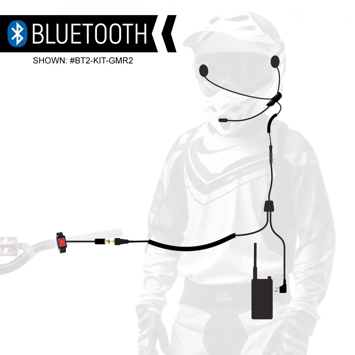 Connect Bt2 Bluetooth Moto Kit With Radio 1