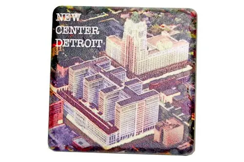 Vintage New Center Tile Coaster 1