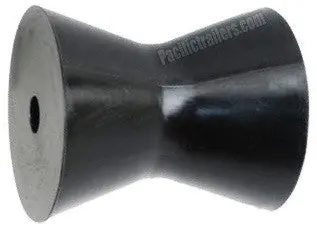 Boat Trailer Bow Roller, 4" L X 2.5" D (Non-Marking Polyurethane) # Nsc-446-B 1