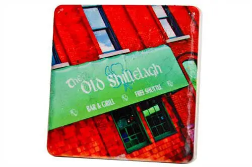 The Old Shillelagh Porcelain Tile Coaster 1