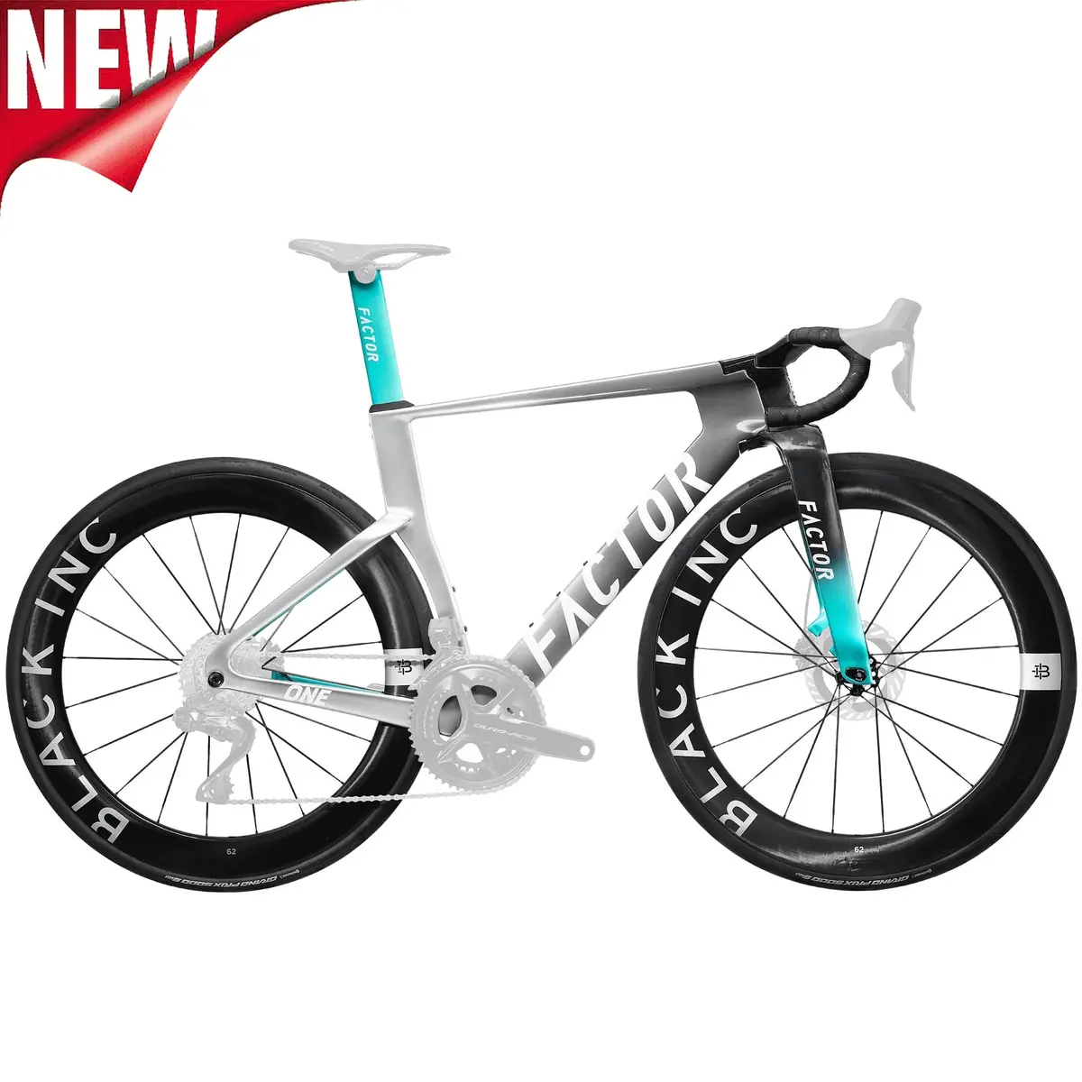 Factor One Disc Road Frameset + Black Inc Wheelset 1