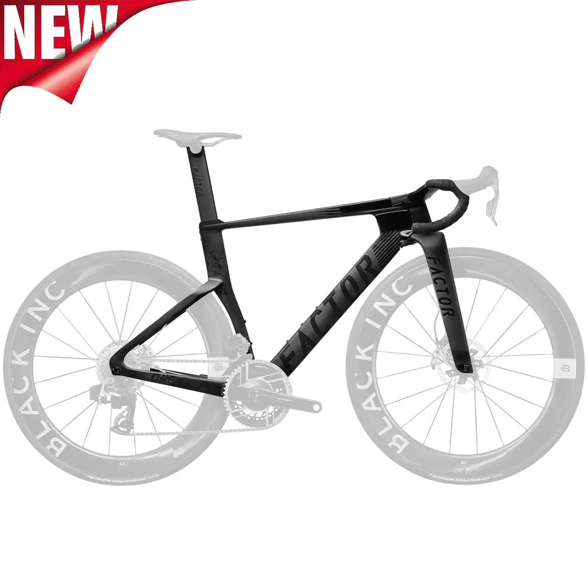 Factor One Disc Road Bike Frameset 1