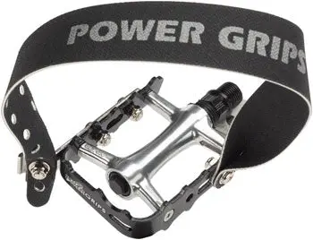 Power Grips High Performance Pedal Kit - Aluminum, 9/16", Black, Xl 1