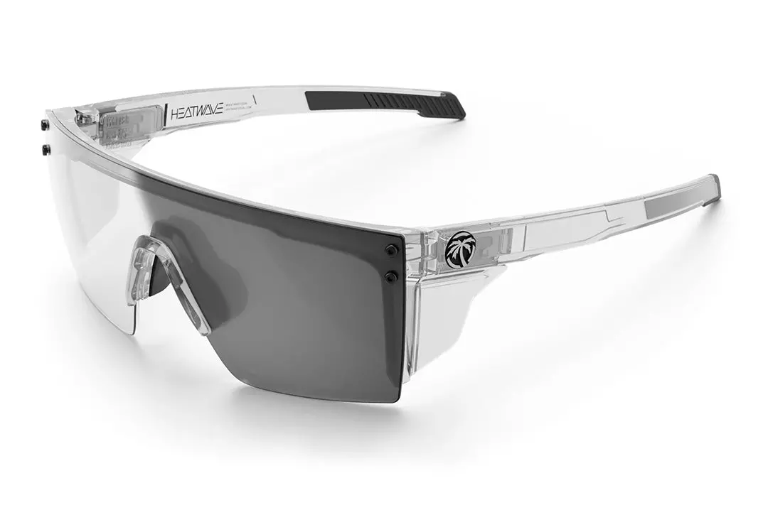 Performance Lazer Slim Sunglasses: Vapor Clear Frame Photochromic Z87+ 1
