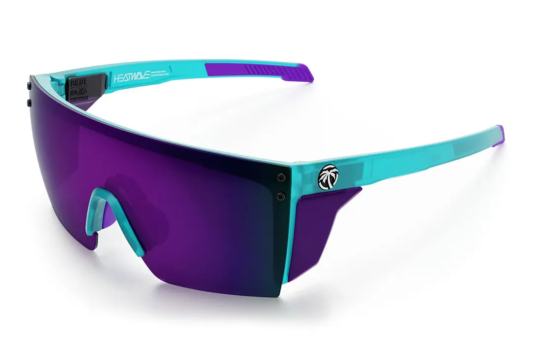 Performance Xl Lazer Face Sunglasses: Aqua Frost Z87+ 1