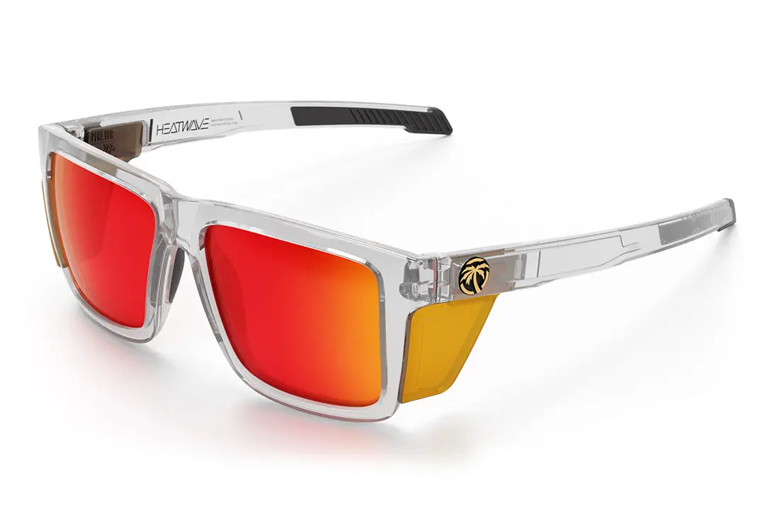 Performance Xl Vise Sunglasses Frame: Vapor Clear Frame Sunblast Lens Z87+ 1