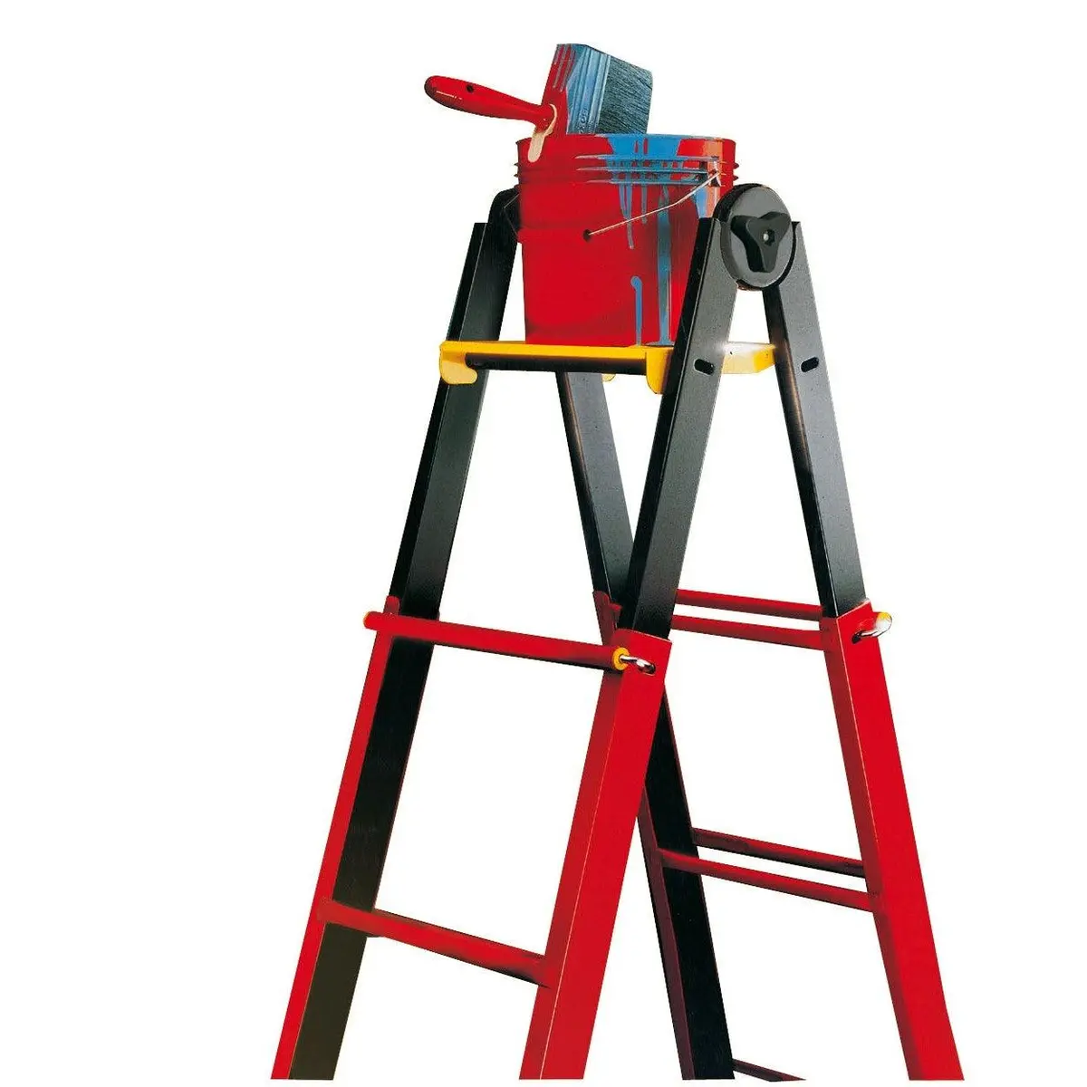 Multi Auto 4+4 Steel Telescopic Ladder 1