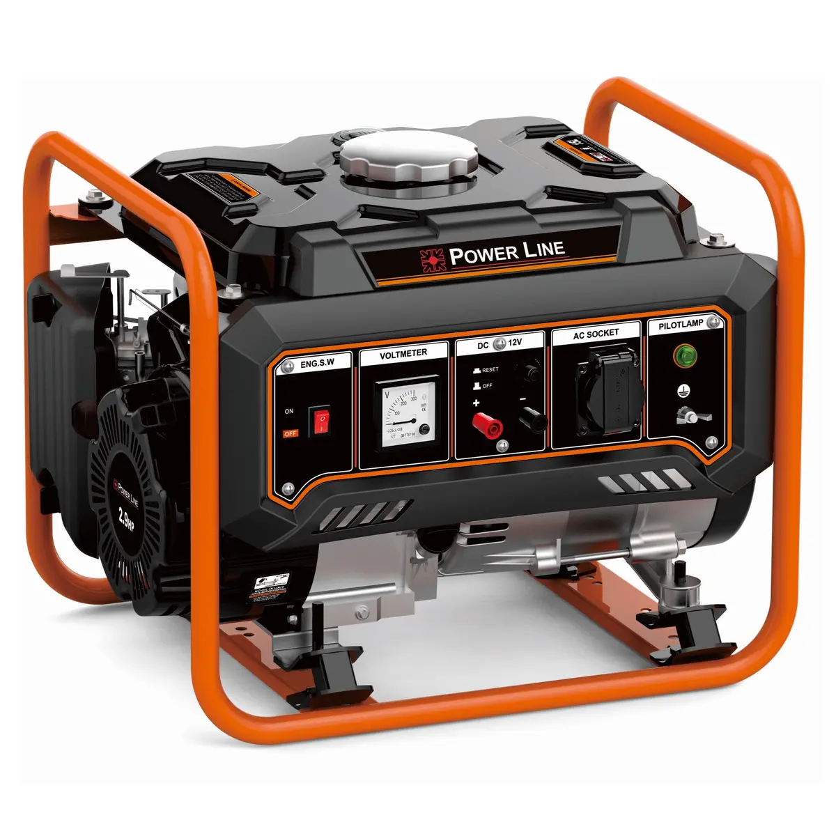 Pl-2000N-7: Gasoline Generator 1Kw 1