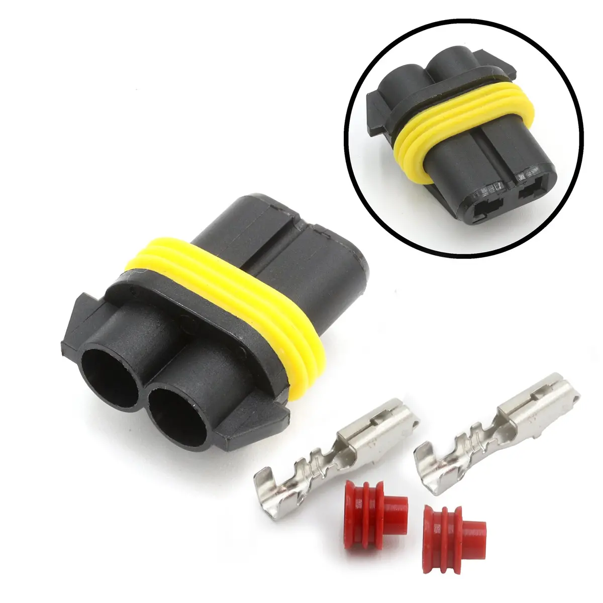 Waterproof Power Plug Connector Kit (Female) – Upgrade Or Replacement 1