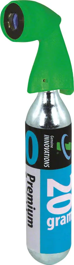 Genuine Innovations Microflate Nano Inflator: Includes 20G Threaded Co2 Cartridge 1