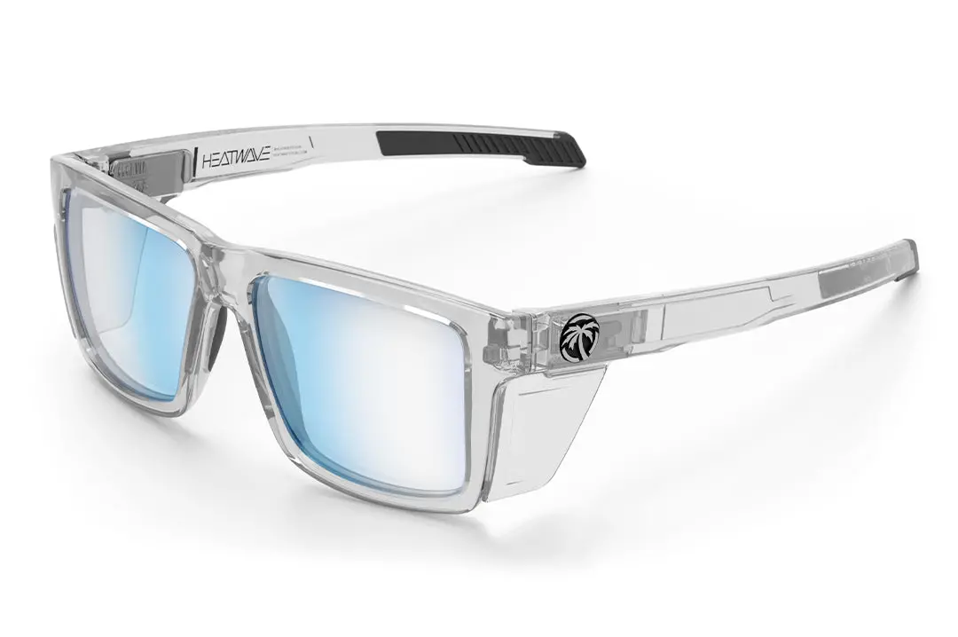 Performance Vise Sunglasses: Vapor Clear Frame Blue Light Blocking Lens Z87+ 1