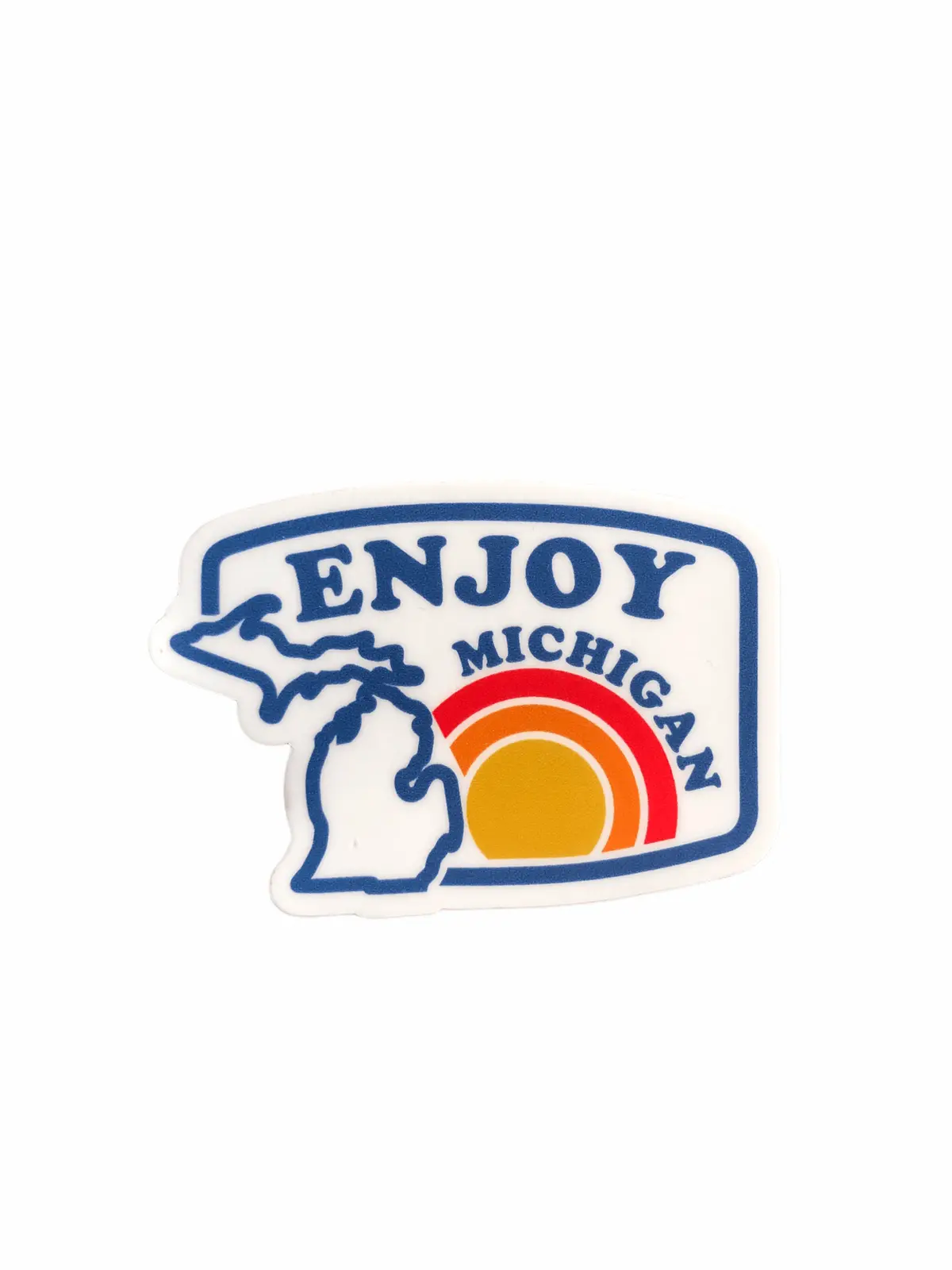 Enjoy Michigan Sunrise Decal 1