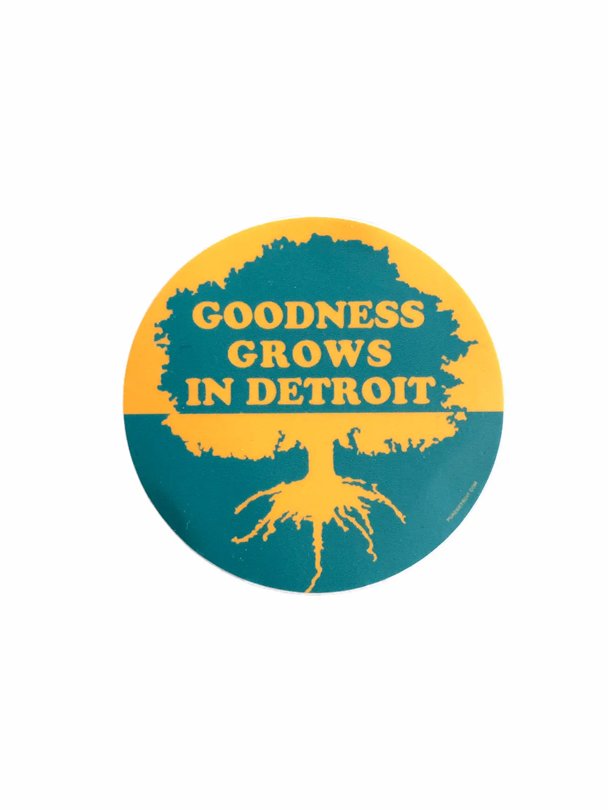 Goodness Grows In Detroit Decal 1
