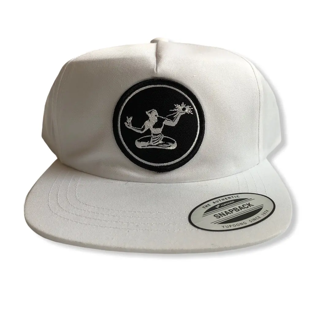 Spirit Of Detroit Snapback Hat / White 1