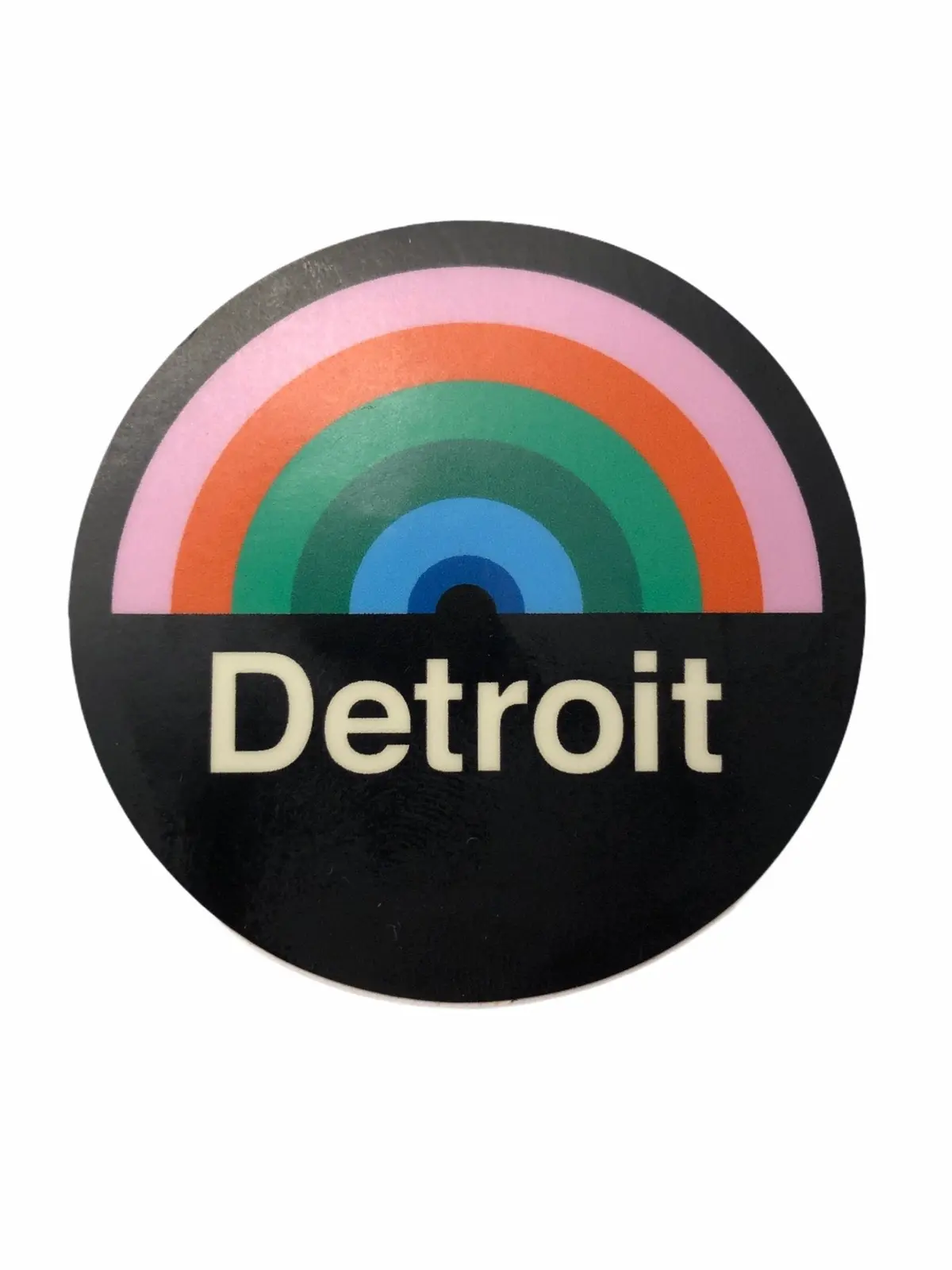Detroit Rainbow Decal 1