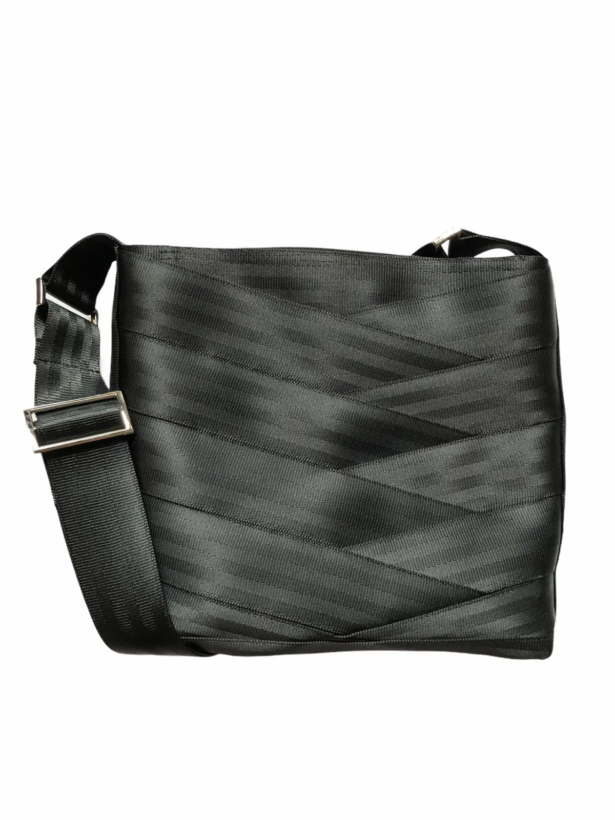 Pure Detroit Official - Large City Slinger Tote Seatbelt Bag - Black Pre Order 1