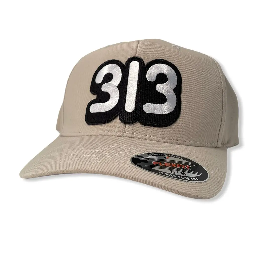 313 Twill Flex Cap / Khaki 1