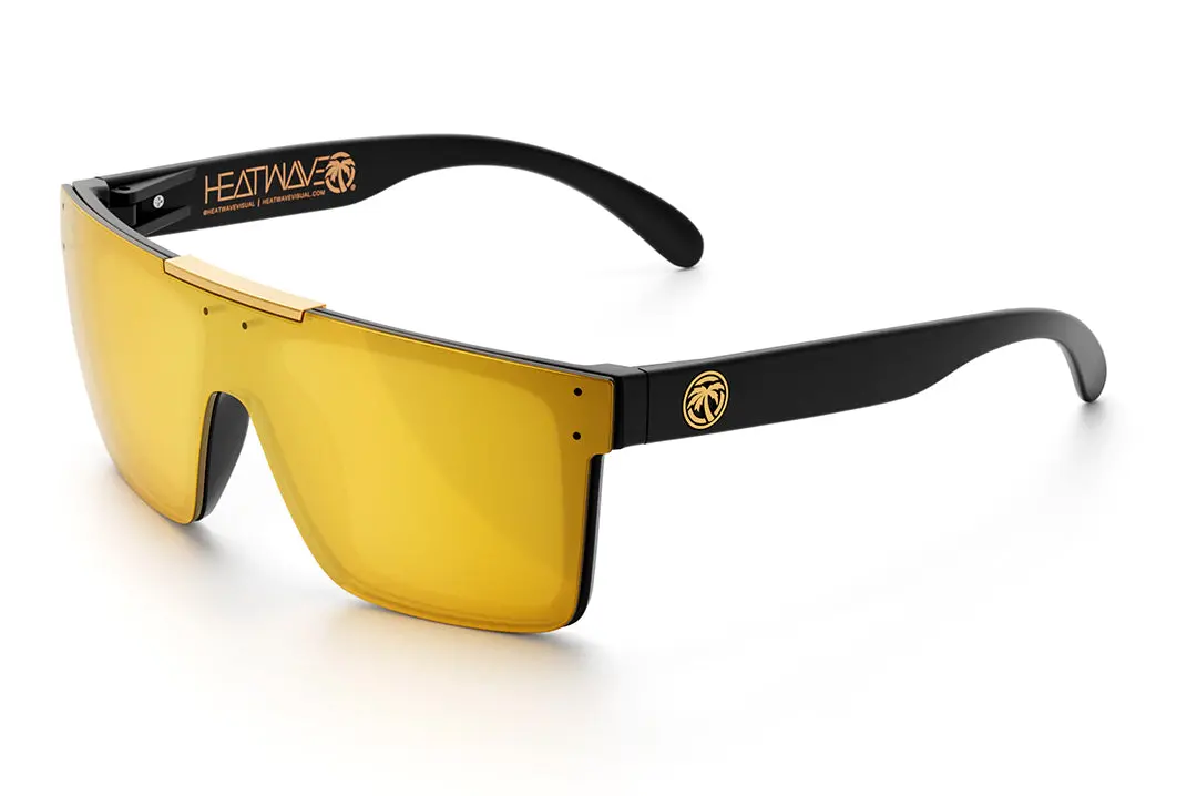 Quatro Z87 Sunglasses: Gold Rush 1