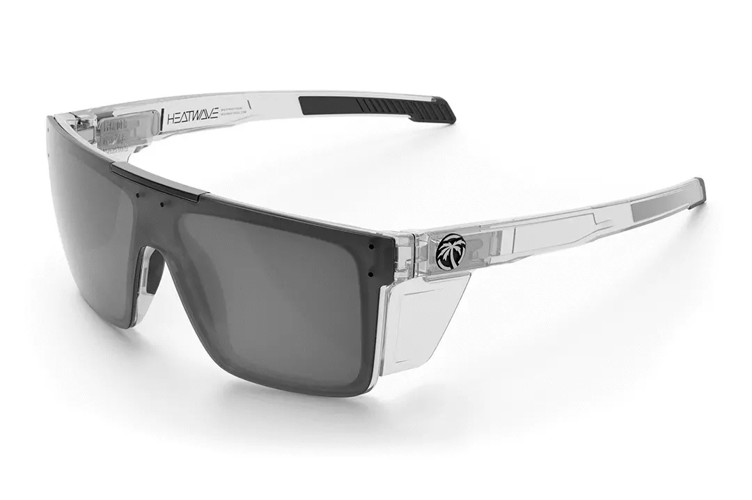 Performance Quatro Sunglasses: Vapor Clear Frame Photochromic Lens Z87+ 1