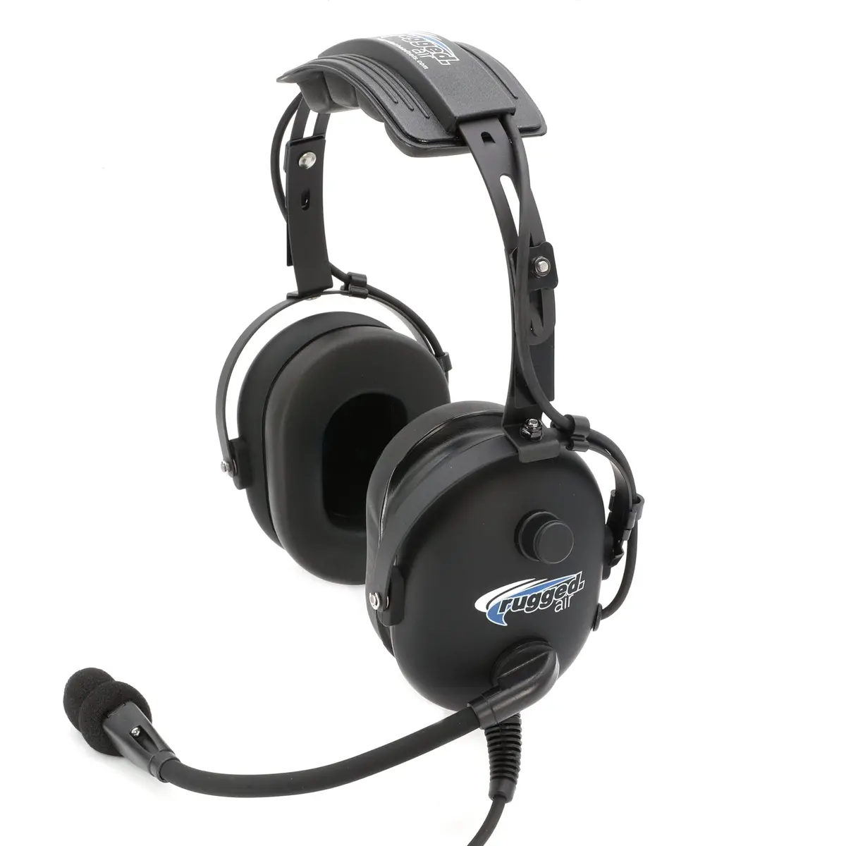 Rugged Air Ra620 Helicopter Aviation Pilot Headset 1