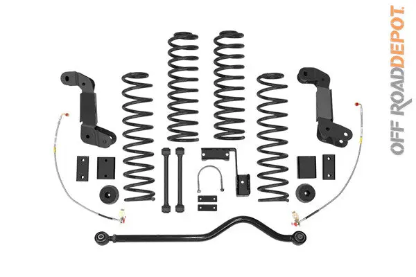 Suspensión 4" Sport Black Jeep Jk 1