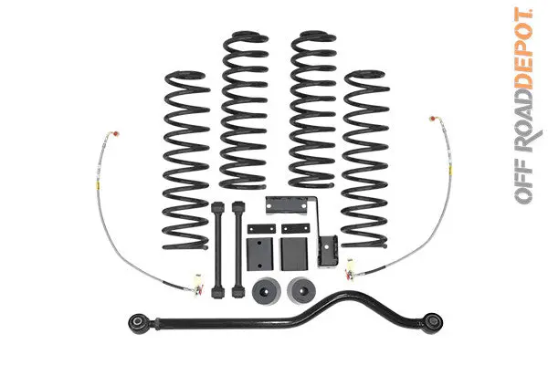 Suspensión 3" Para Jeep Jk 1