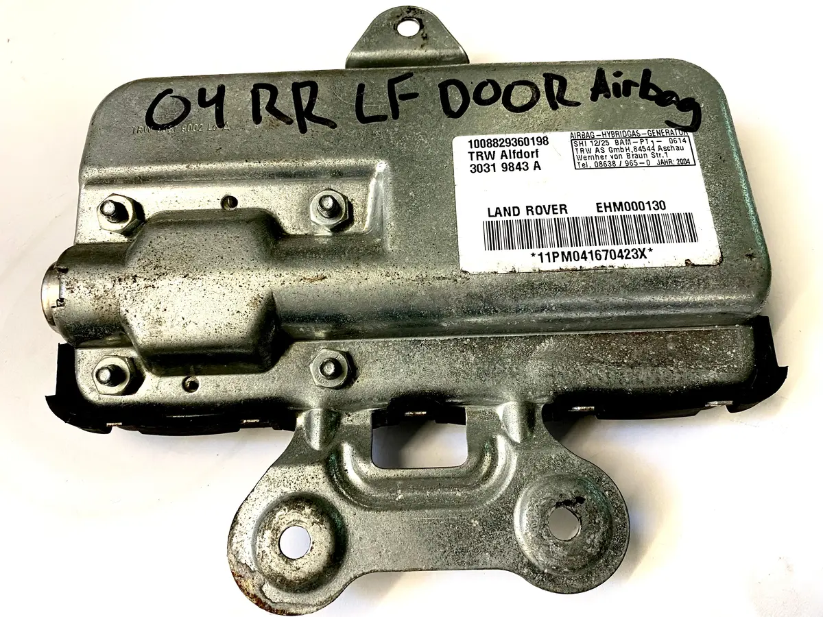 Used Range Rover Air Bag Module Part #Ehm000130. Fits Range Rover 2003-2005 1