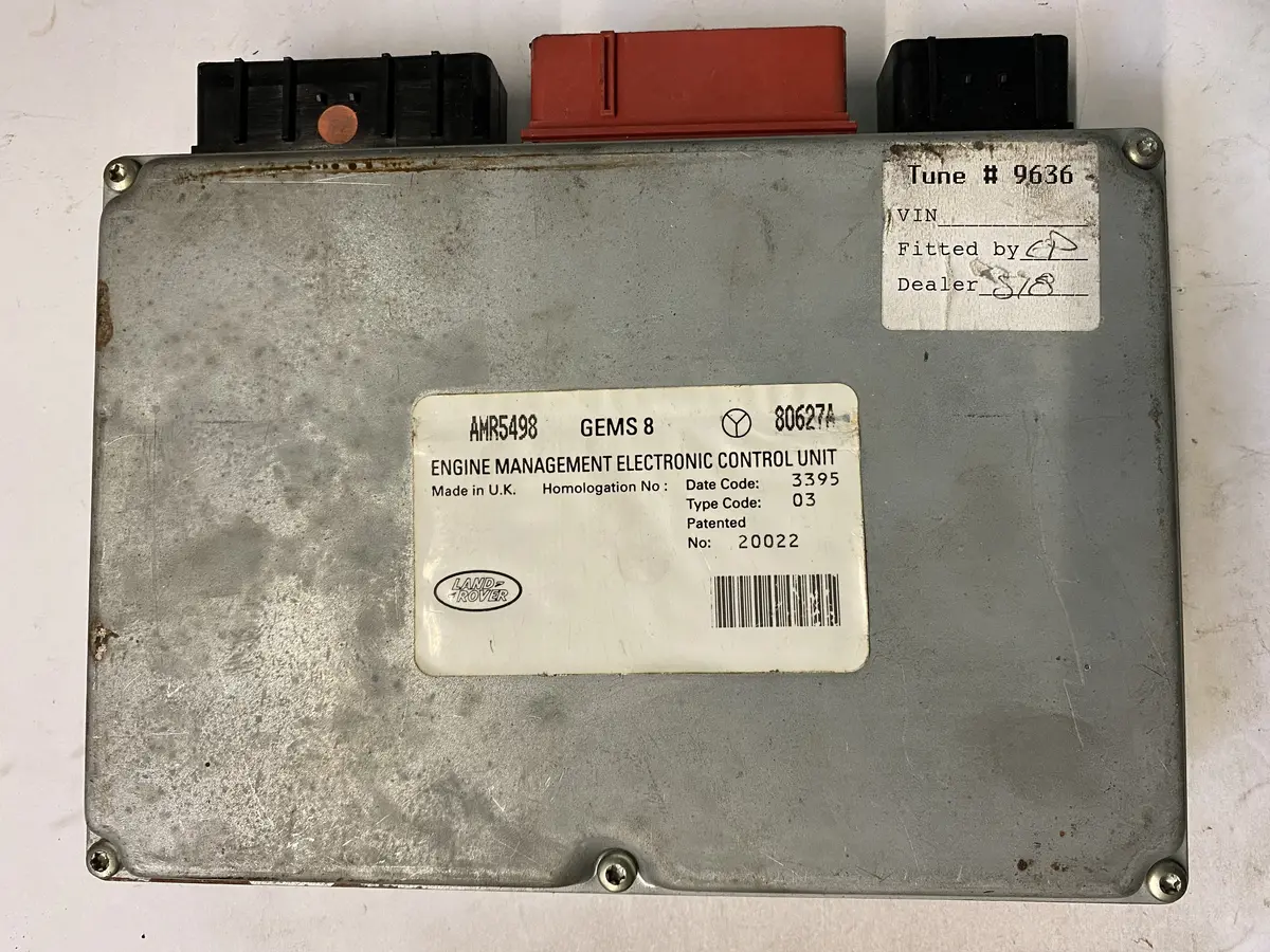 Used Range Rover Engine Management Electronic Control Module Part #Amr5498. Fits Range Rover 1995-1996 1
