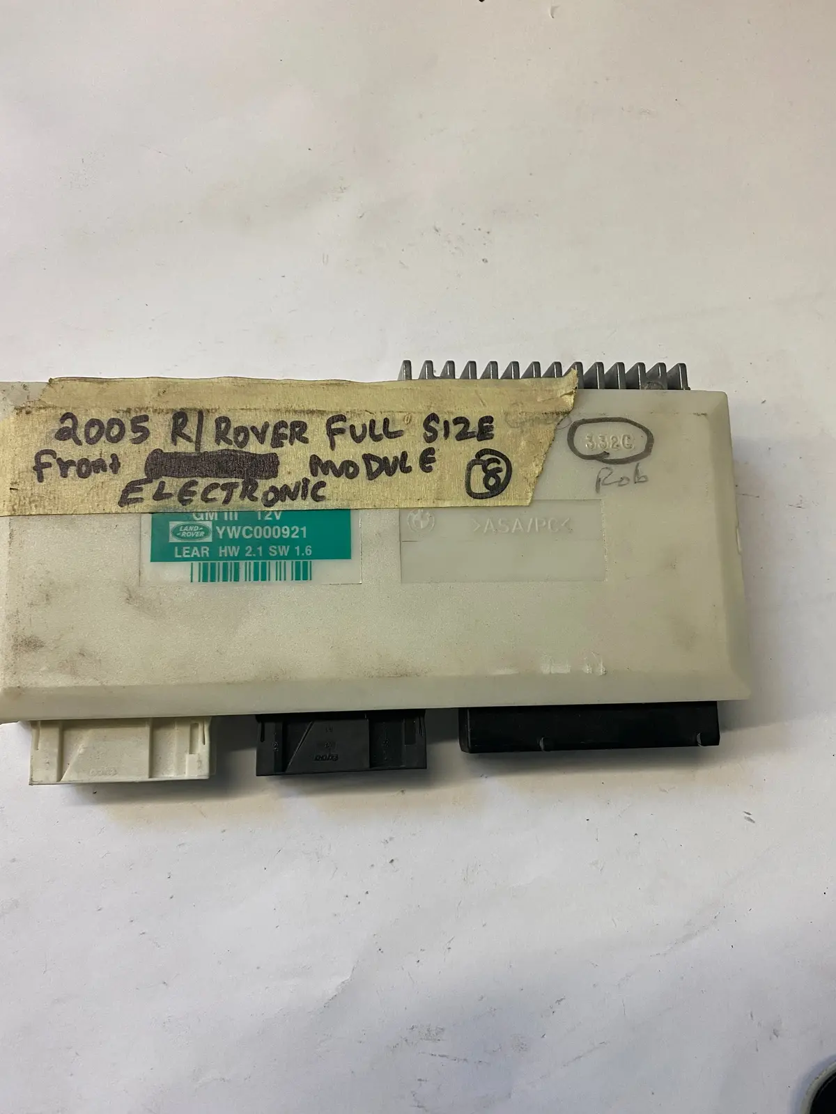 Used Body Control Module For Land Rover Part #Yec000921. Fits Range Rover 2003-2006 1