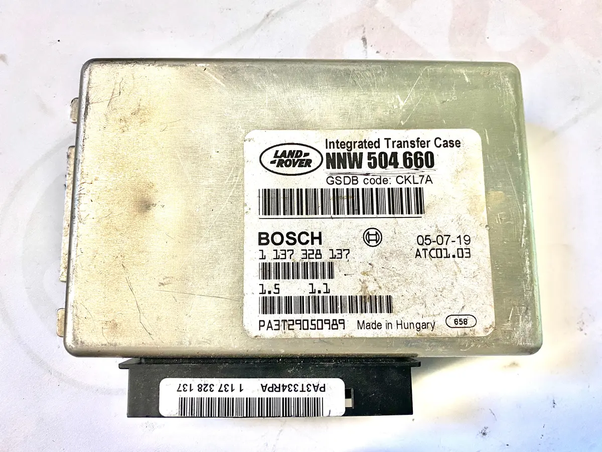Used Transfer Case Module For Land Rover Part # Mmw504660. Fits Land Rover Lr3 2005-2008 1