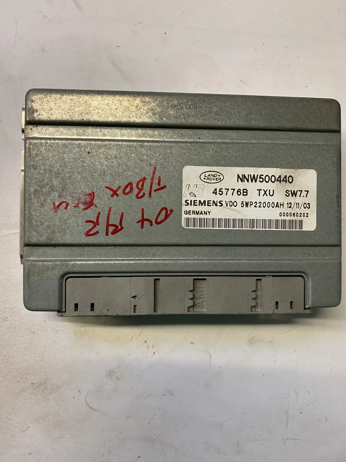 Used Range Rover Transfer Case Module Part #Nnw500440. Fits Range Rover 2002-2006 1