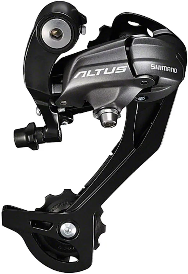 Shimano Altus Rd-M370-Sgs Rear Derailleur - 9 Speed, Long Cage, Black 1