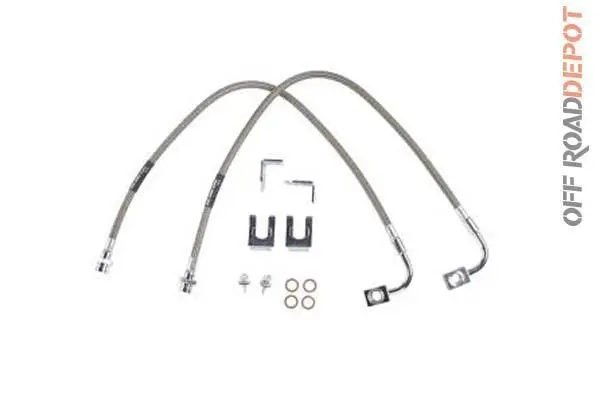 R/E Re1540 - Lineas De Frenos Traseras (Kit) Jeep Jk 07-13 2.5''-4.5'' 1