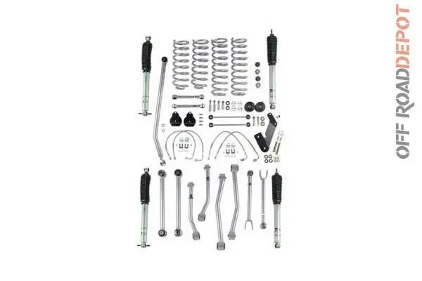 R/E Re7143m - Suspension R.E. 3.5'' Super Flex Jeep Jk 07-17 C/Monotube Shox 1