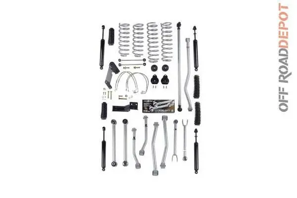 R/E Re7144t - Suspension R.E. 4.5'' Jeep Jk 4Dr 07-11 (Inc Amorts Twintube 1
