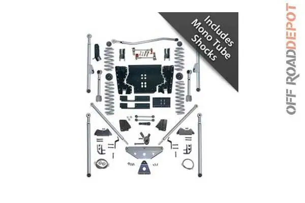 R/E Re7515m - Suspension R.E. 5.5'' Brazo Largo Xtreme Duty Jeep Tj 97-06 C/Shox 1