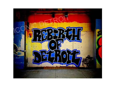 Rebirth Of Detroit Luster Or Canvas Print $35 - $430 1