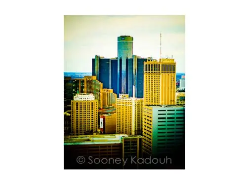 Detroit City View Luster Or Canvas Print $35 - $430 1