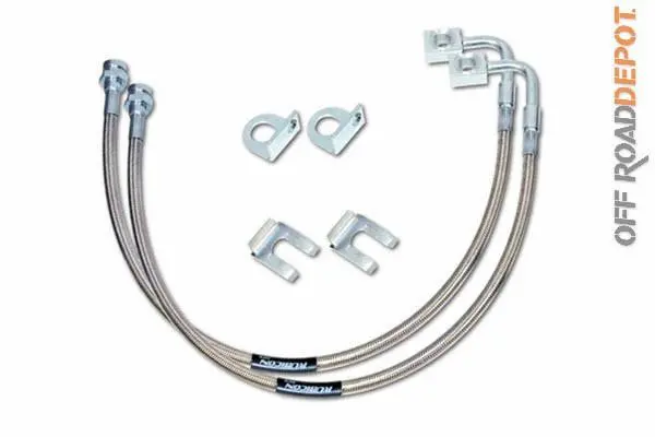 R/E Re15302 - Lineas De Frenos Delanteras (Kit) 24'' Jeep Jk 07-11 1